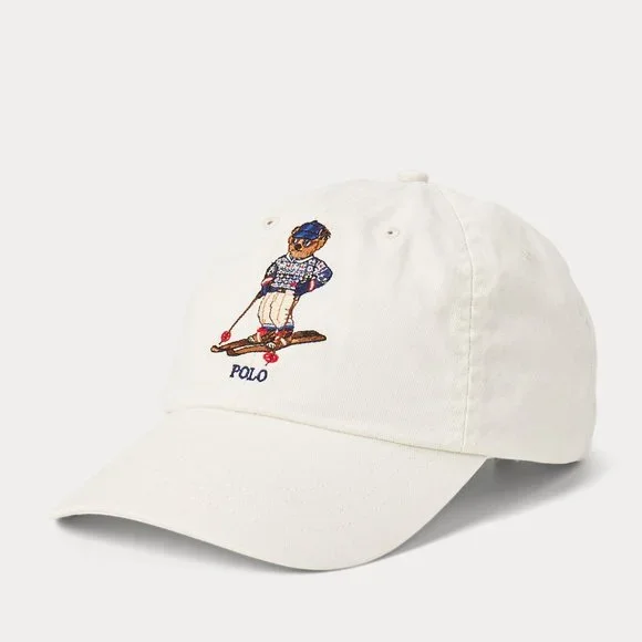 Accessories Mens Polo Ralph Lauren Ski Bear Cotton Twill